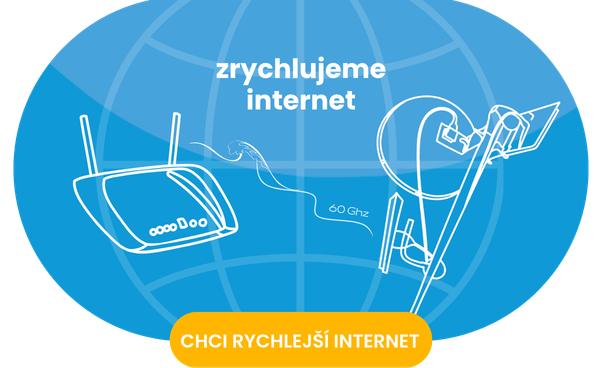 Rychlejší internet pro zákazníky JaroNetu – Tachyon 60 GHz